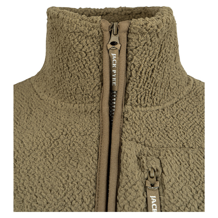 Shires Fleecejas Groen