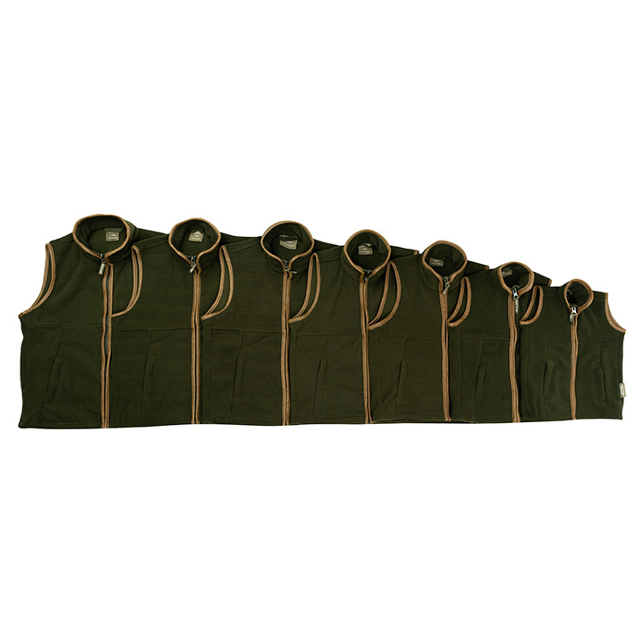 Junior Countryman Bodywarmer Donkerolijf