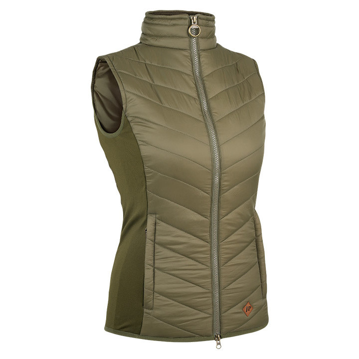 Dames Shires Bodywarmer Groen
