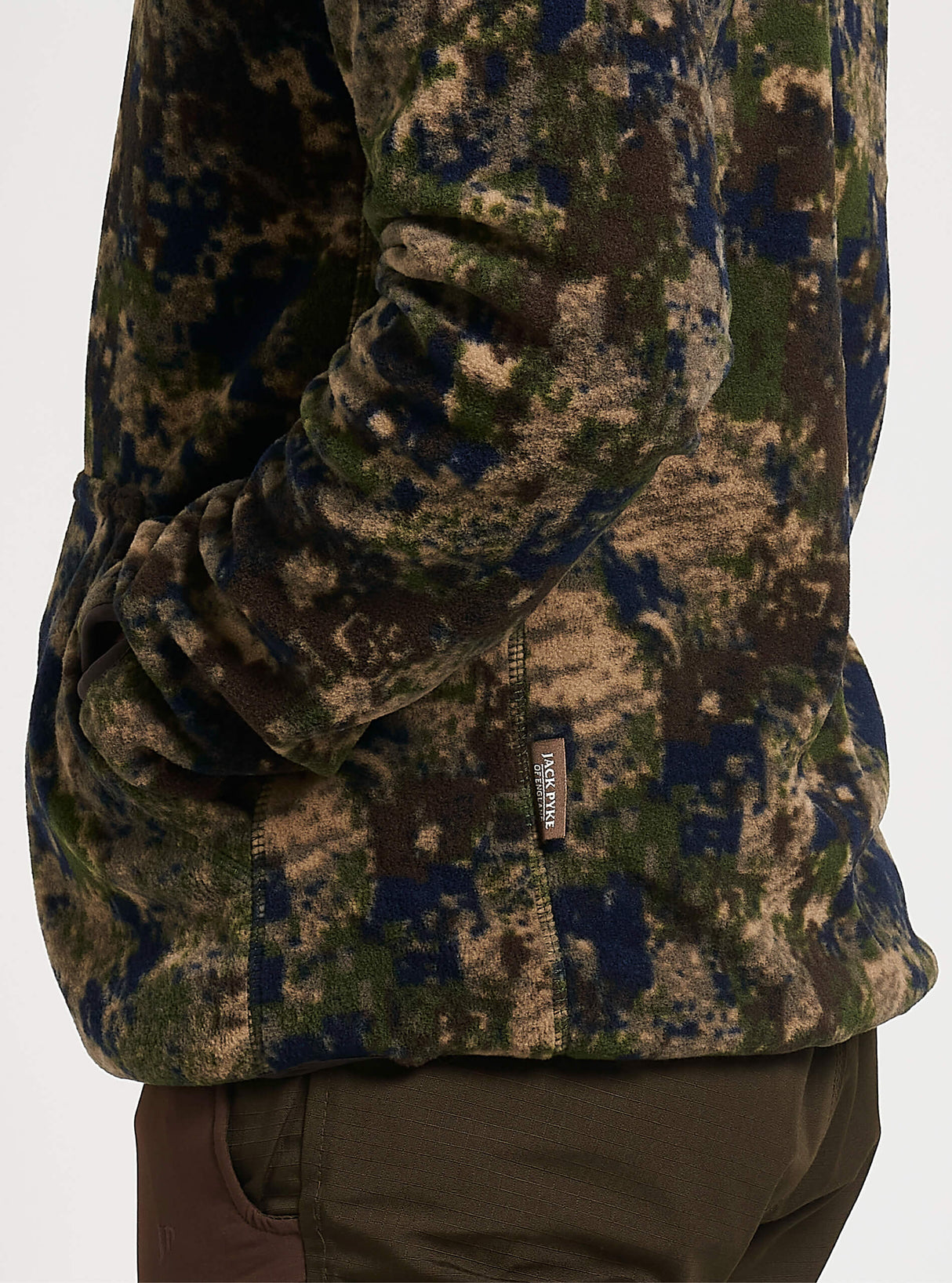 Fieldman Fleece Hoodie Groen