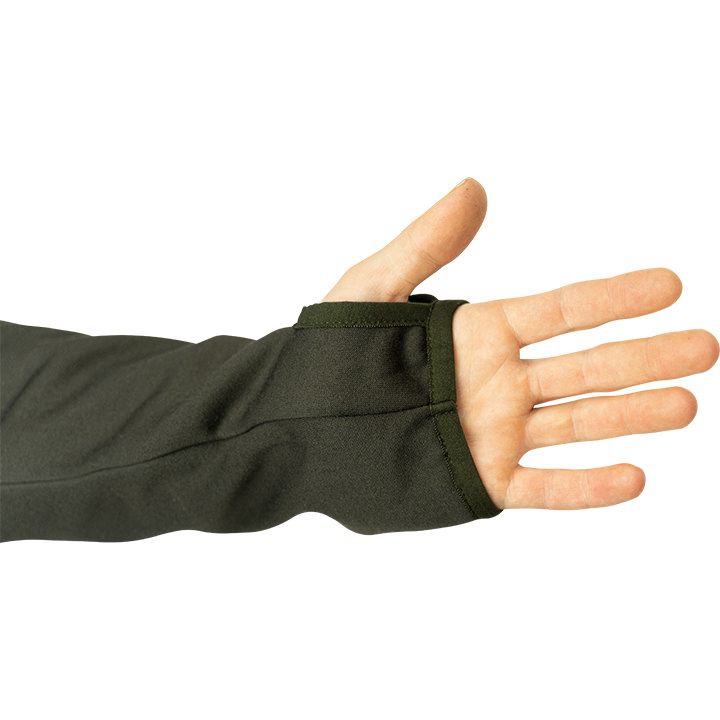 Ashcombe Technische Fleecejas Groen