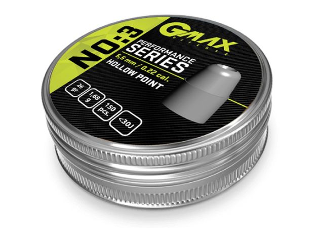 Slugs Gmax Performance No:3 5.5 mm HP 26 grain (.216) (2)