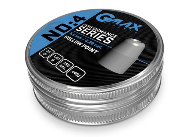 Slugs Gmax Performance No:4 5.5 mm HP 28 grain (.216) (2)