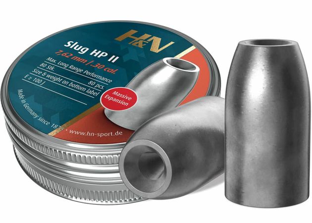 Slugs H&N 7.62 mm HP II 50 grain (.301) (3)