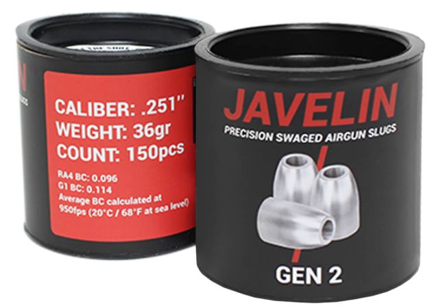 Slugs Javelin Gen 2 6.35 mm 36 grain (.251) (2)