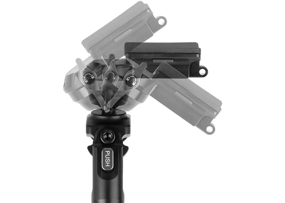 Zweibein Vanguard EQ-Precision 2A - Aluminium