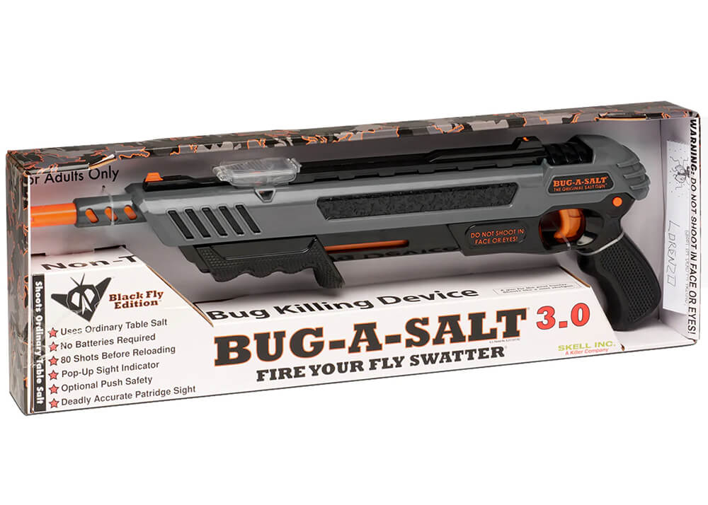 Salzgewehr Bug-A-Salt 3.0 Black Fly