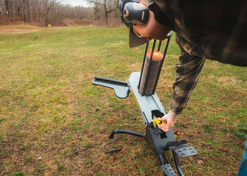 Tontaubenwurfmaschine Caldwell Claymore