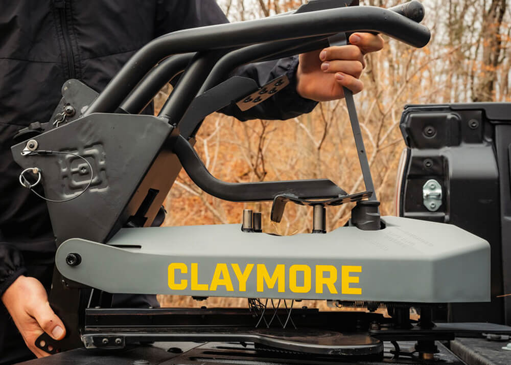 Tontaubenwurfmaschine Caldwell Claymore