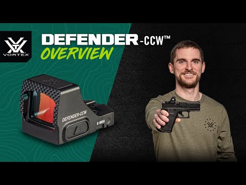 Vortex Defender-CCW 3 MOA Rotpunktvisier