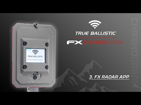 Geschwindigkeitsmesser FX True Ballistic Chronograph CE