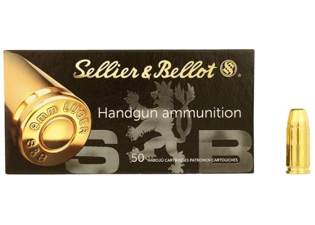 Kogelpatronen Sellier & Bellot Subsonic 9 mm FMJ 140 grain