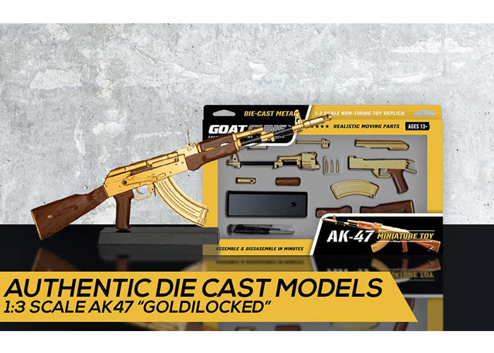 Miniatur Goatguns Mini AK47 Gold