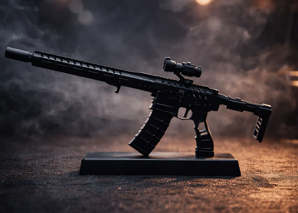 Miniatur Goatguns AR15 Skeleton
