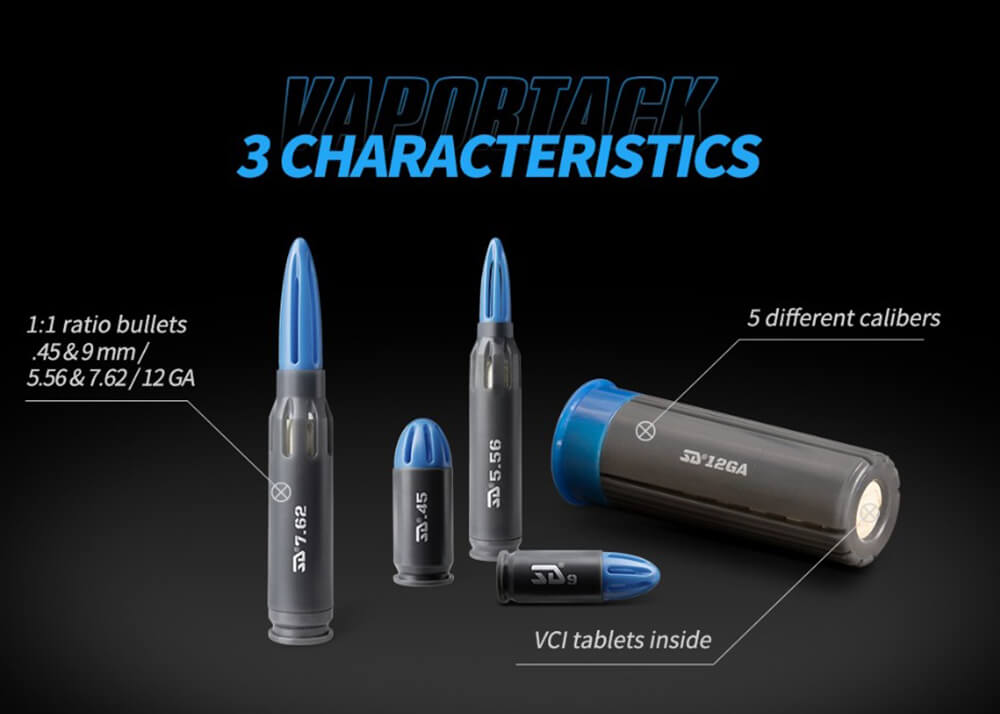 Korrosionsschutz Silent Dry Vaportack 7.62 NATO/.308 Win Kugelpatrone