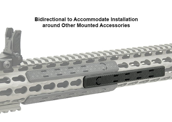 Rail Panel Covers UTG KeyMod Schwarz