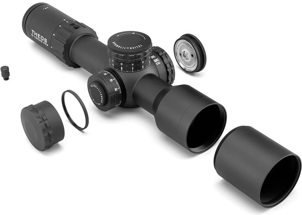 Element Optics Theos 2-10x42 MPR-1D MRAD Zielfernrohr - Schwarz