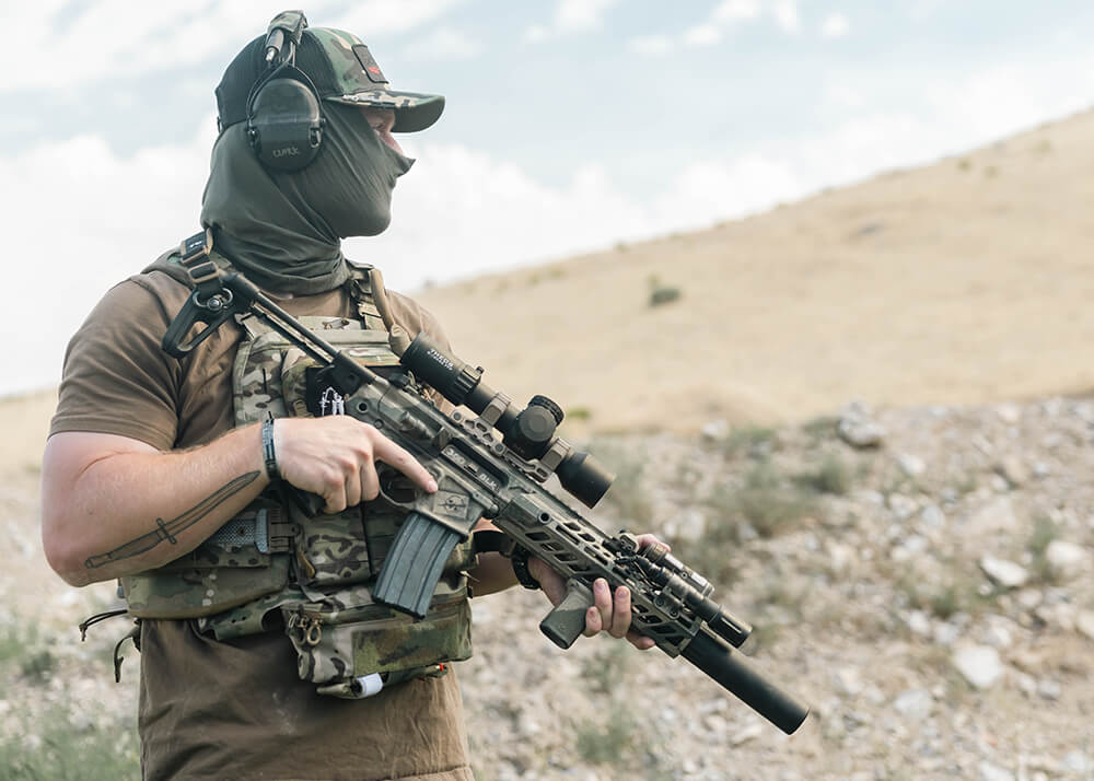 Element Optics Theos 2-10x42 MPR-1D MRAD Zielfernrohr - Schwarz