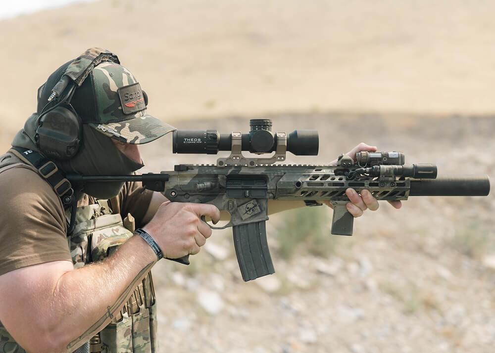 Element Optics Theos 2-10x42 MPR-1D MRAD Zielfernrohr - Schwarz