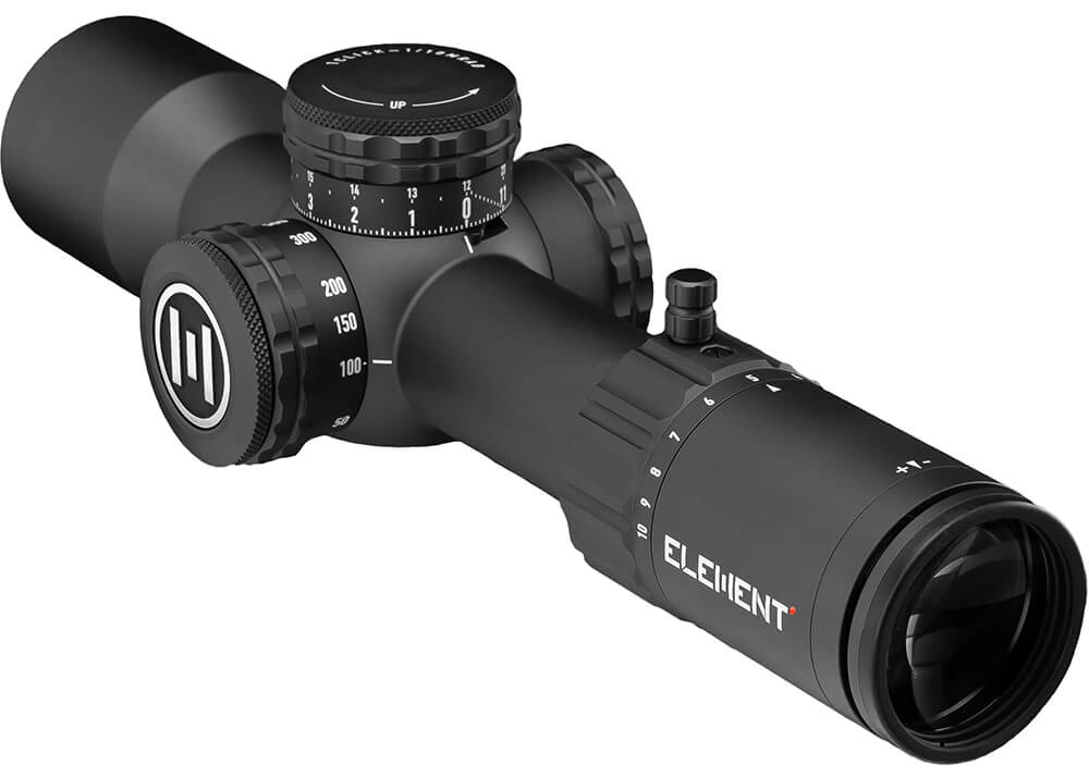 Element Optics Theos 2-10x42 MPR-1D MRAD Zielfernrohr - Schwarz