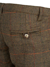 Waterdichte Kniebroek Tweed Bruin