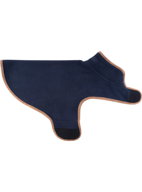 Fleece Hondenjas Marineblauw