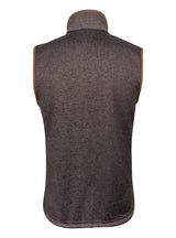 Melange Fleece Bodywarmer Bruin Gemêleerd