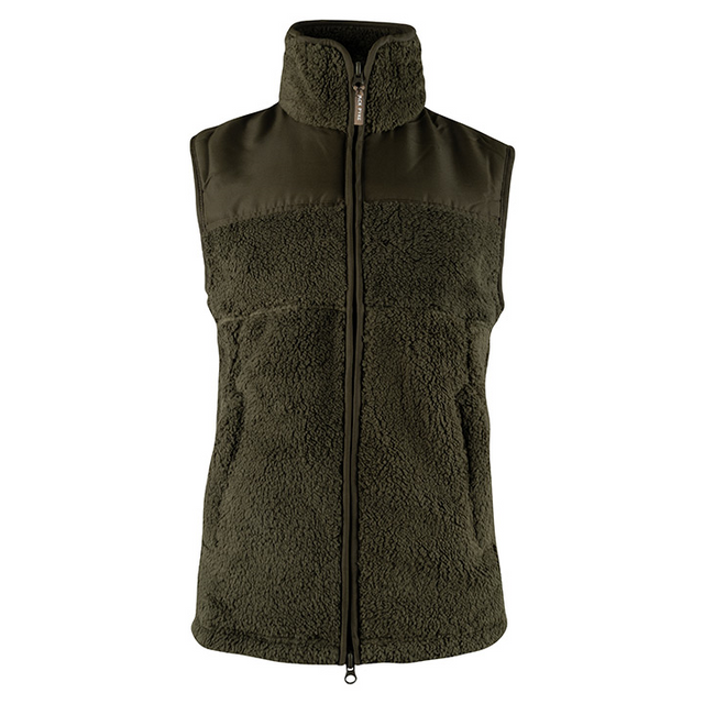 Sherpa Fleece Bodywarmer Donkerolijf