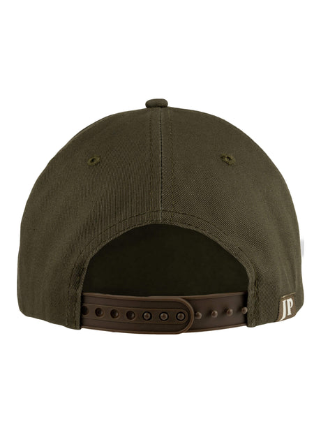Baseballpet Jack Pyke Dalesman olijfbruin, met ventilatiegaatjes