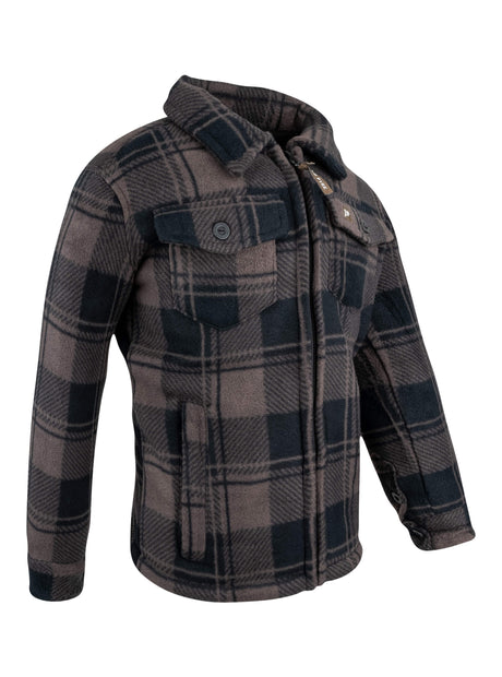 Junior Tundra Overhemd Bruin Geruit