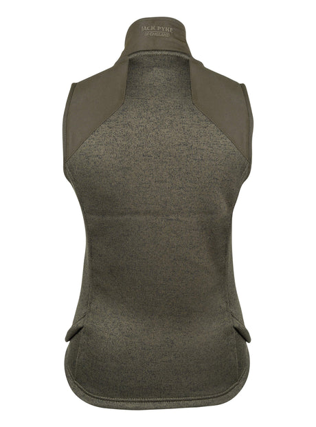 Dames Melange Fleece Bodywarmer