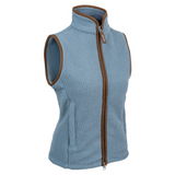 Dames Sherpa Fleece Bodywarmer IJsblauw