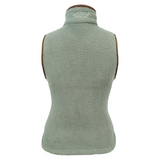 Dames Sherpa Fleece Bodywarmer Salie