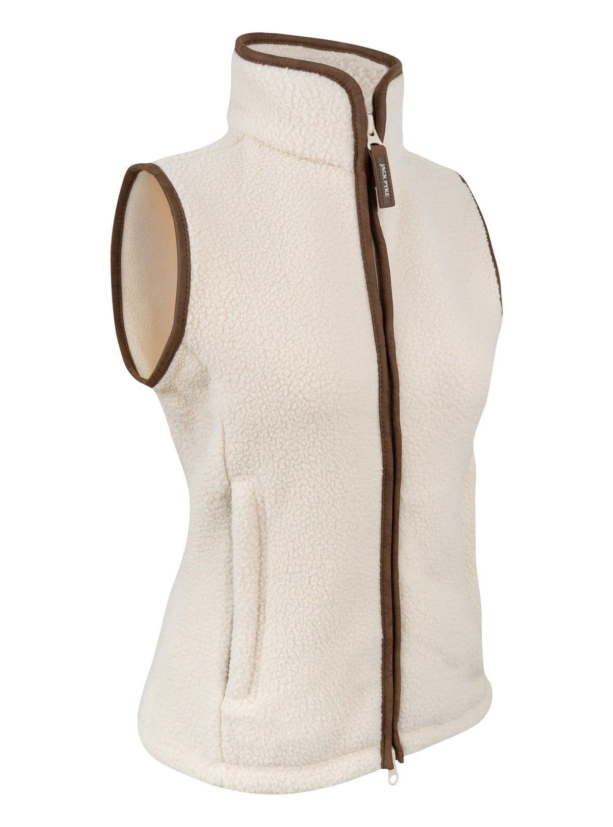 Dames Sherpa Fleece Bodywarmer Salie