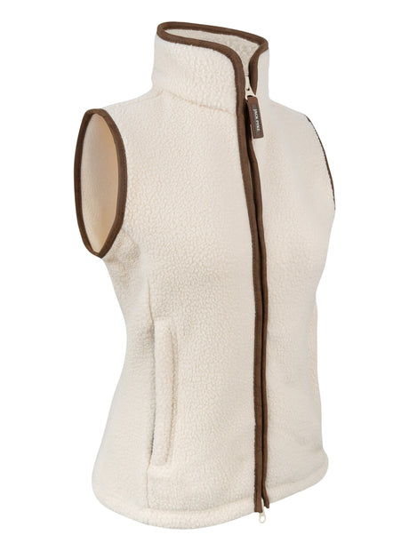 Dames Sherpa Fleece Bodywarmer Salie