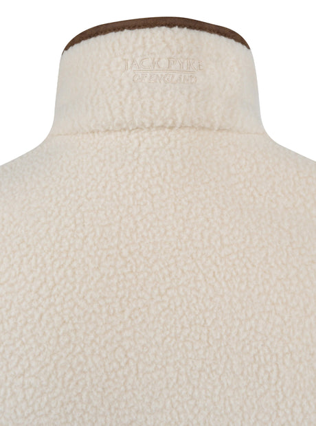 Dames Sherpa Fleece Bodywarmer Olijf