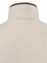 Dames Sherpa Fleece Bodywarmer Koperbruin
