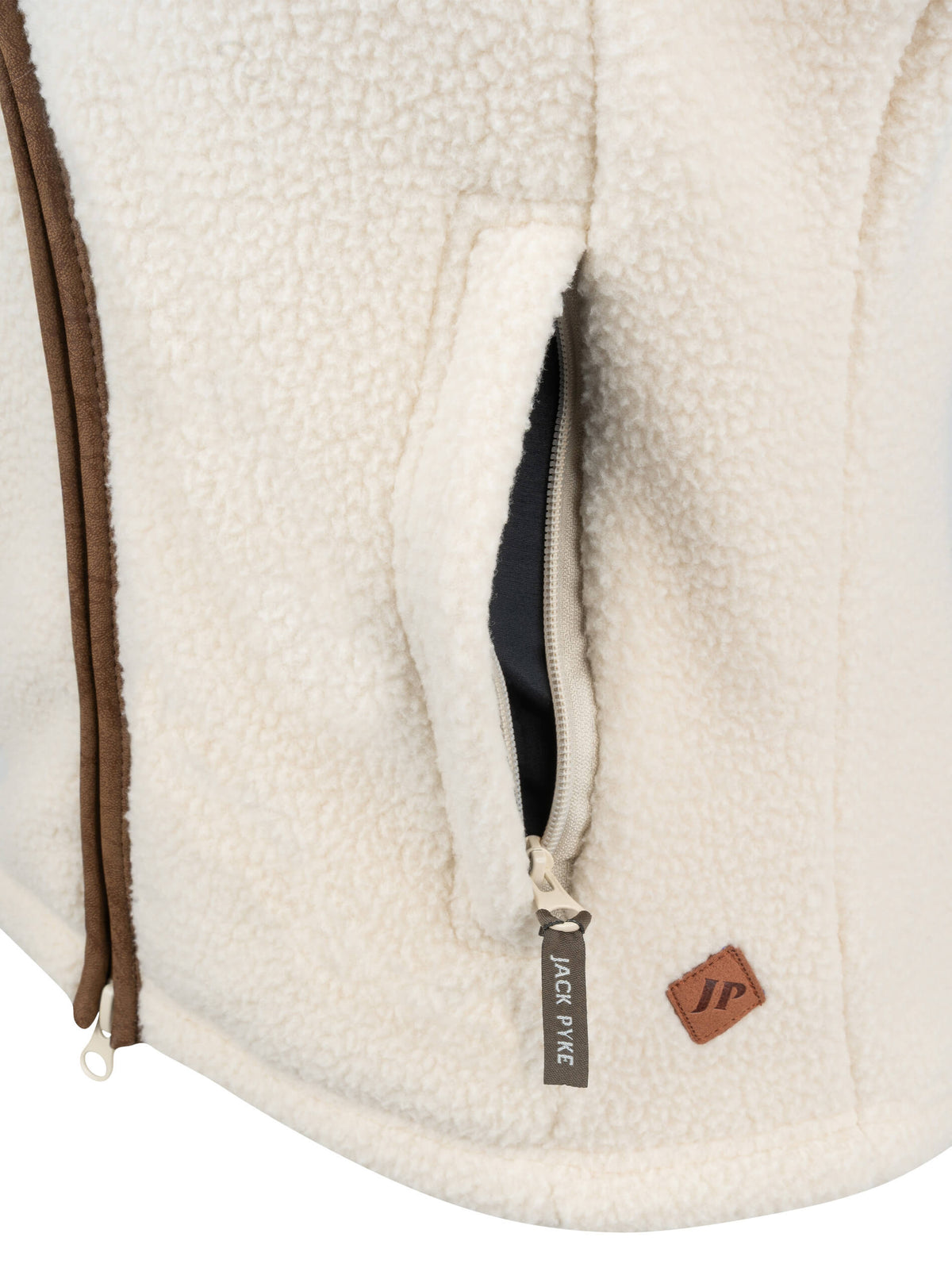 Dames Sherpa Fleece Bodywarmer Marineblauw