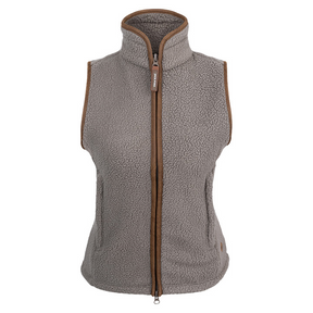 Dames Sherpa Fleece Bodywarmer Shiitake