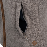 Dames Sherpa Fleece Bodywarmer Shiitake
