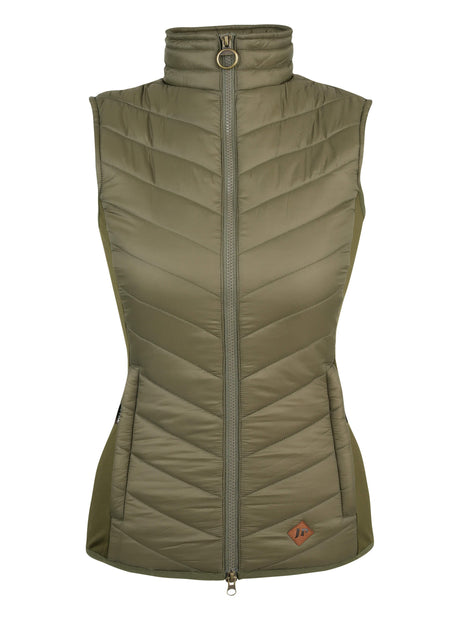 Dames Shires Bodywarmer Groen