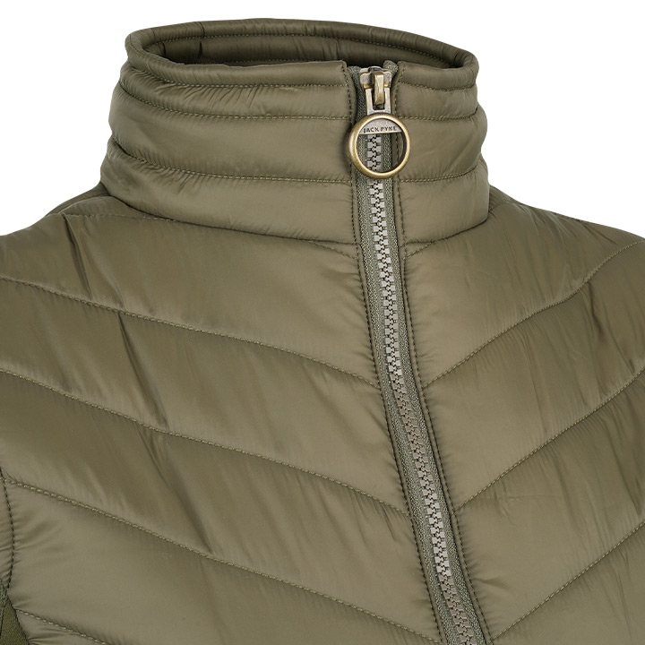 Dames Shires Bodywarmer Groen