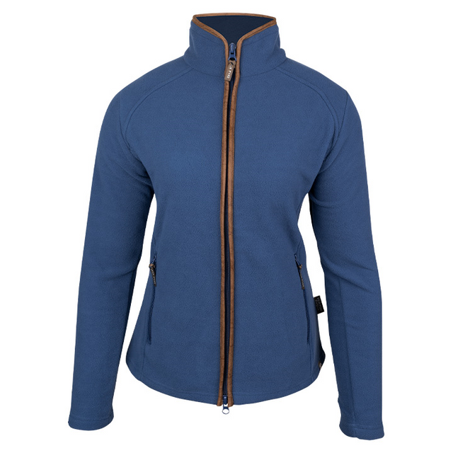 Dames Fleecejas Denim