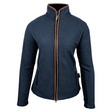 Dames Fleecejas Marineblauw