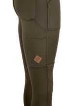 Dames Utility Legging Olijf
