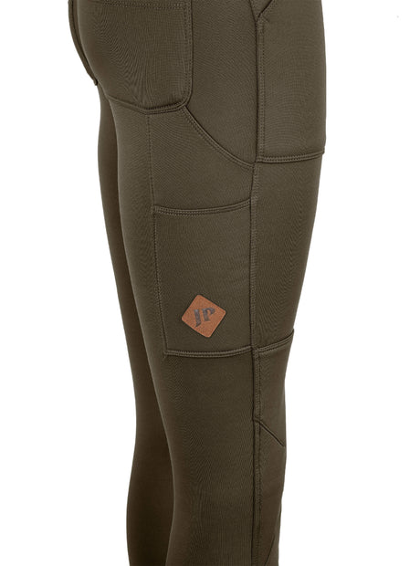Dames Utility Legging Bruin
