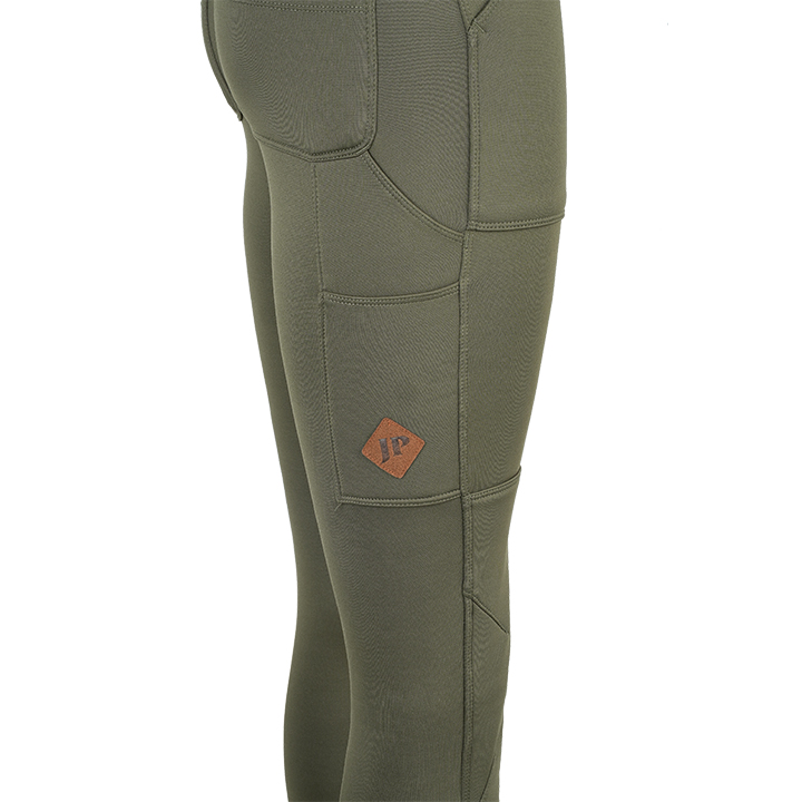Dames Utility Legging Olijf