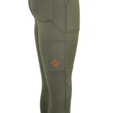 Dames Utility Legging Olijf