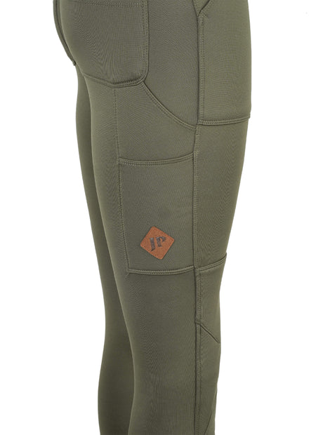 Dames Utility Legging Bruin