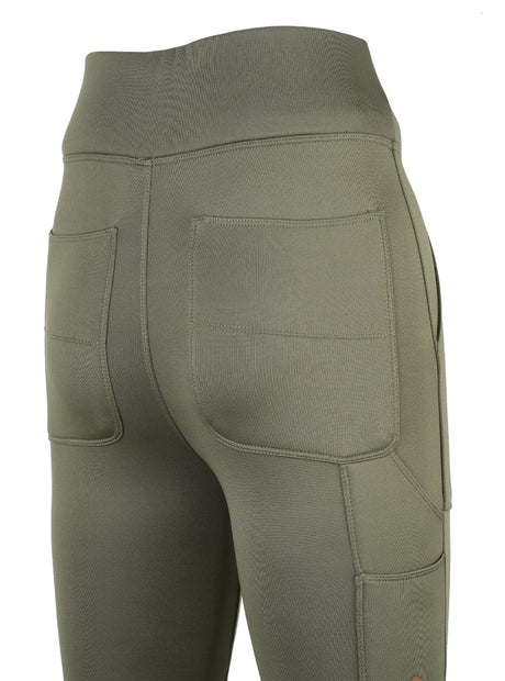 Dames Utility Legging Bruin